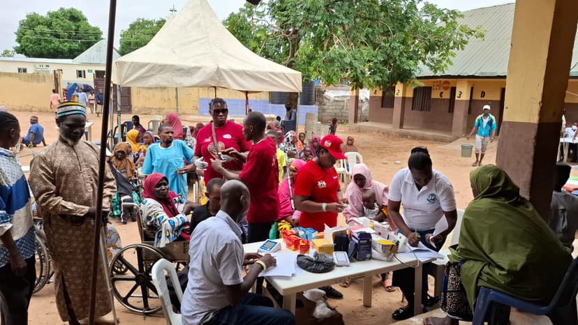 Girls celebrating SRHR workshop